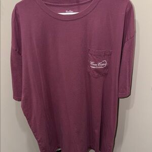 Coosa Cotton Men's Purple T-Shirt